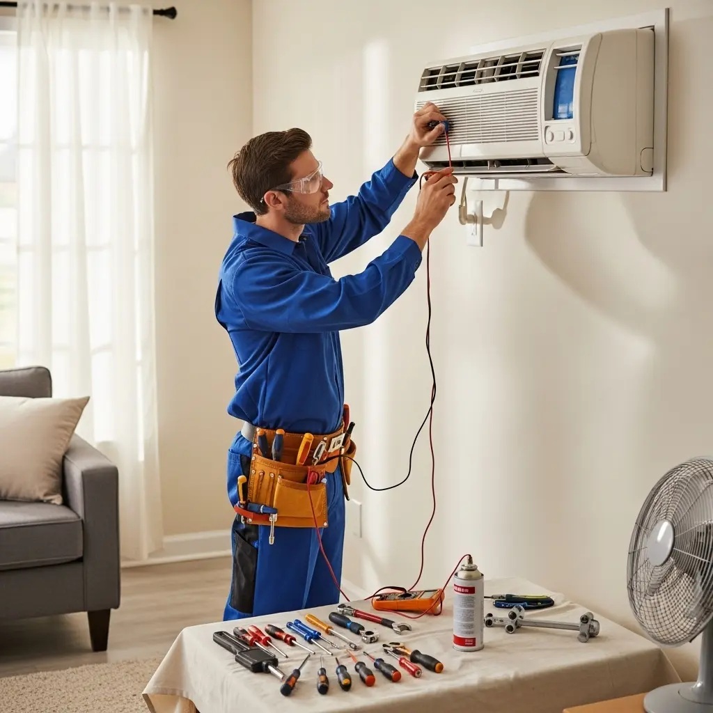 Erenler Ariston Ariston klima gaz dolumu ve bakım – Enerji verimliliği artırıldı. - Teknik servis örneği